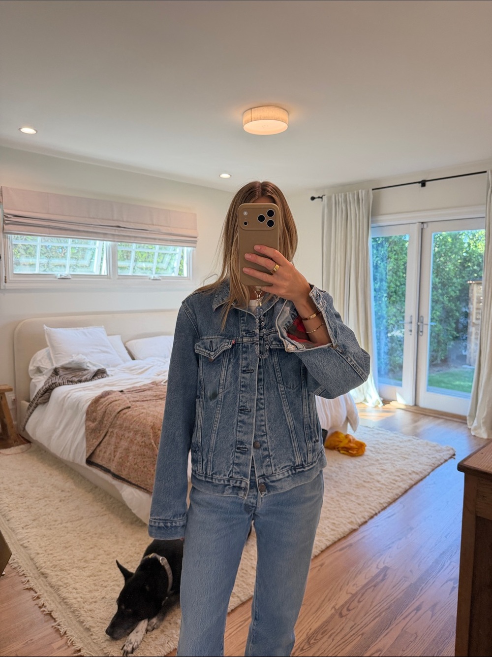 Incredible Vintage Levi’s lined trucker jacket